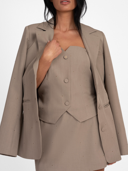 Nikkie Reimio Blazer - Mexican Sand Nikkie Nikkie Reimio Blazer - Mexican Sand