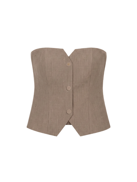 Nikkie Nikkie Reimio Waistcoat - Mexican Sand