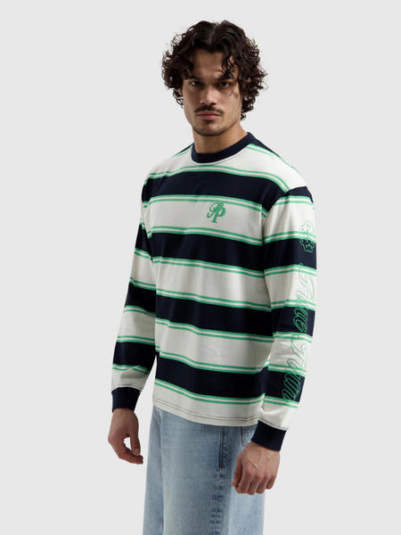 Pure Path Striped Essence of Live Longsleeve - Off White Pure Path Pure Path Striped Essence of Live Longsleeve - Off White