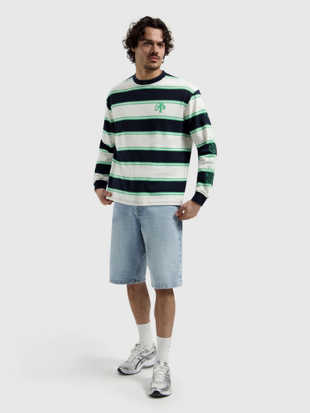 Pure Path Striped Essence of Live Longsleeve - Off White Pure Path Pure Path Striped Essence of Live Longsleeve - Off White