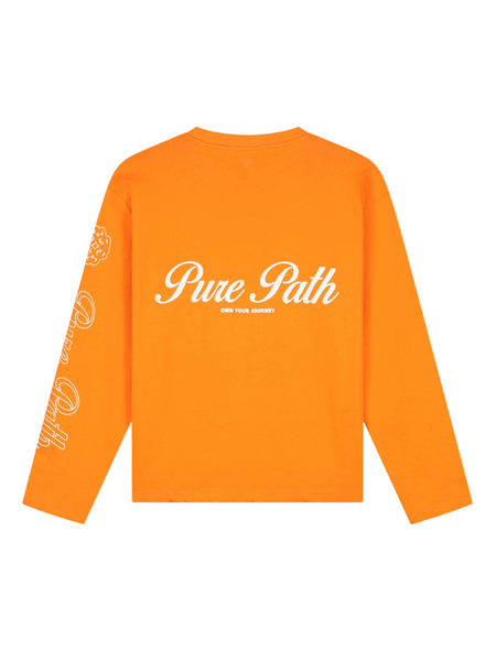 Pure Path Pure Path Essence of Life Longsleeve - Oranje
