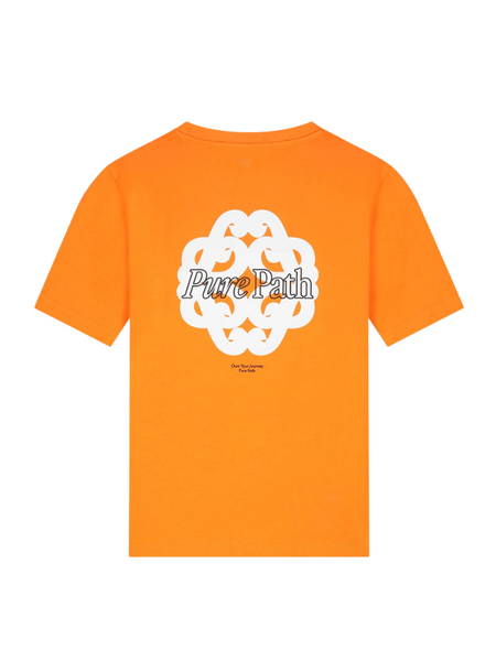 Pure Path Bold Emblem T-Shirt - Oranje Pure Path Pure Path Bold Emblem T-Shirt - Oranje