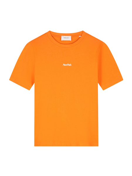 Pure Path Bold Emblem T-Shirt - Oranje Pure Path Pure Path Bold Emblem T-Shirt - Oranje