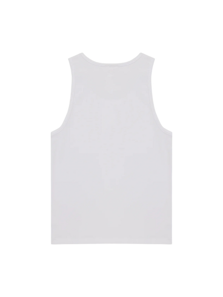 The Couture Club Ribbed Jersey Vest - White The Couture Club The Couture Club Ribbed Jersey Vest - White