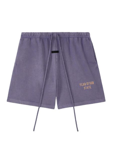 Fear of God Essentials Heavy Jersey Soccer Short - Lavendel