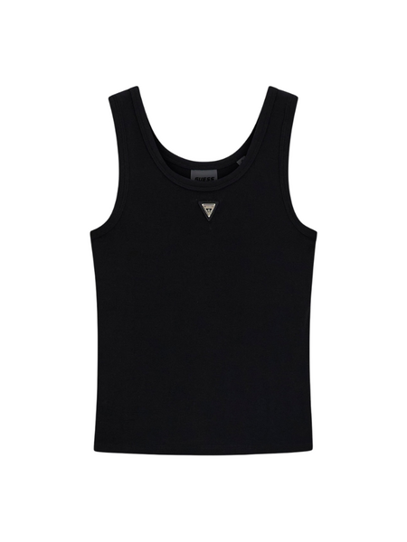 Guess Olympe Tank Top - Jet Black Guess Guess Olympe Tank Top - Jet Black