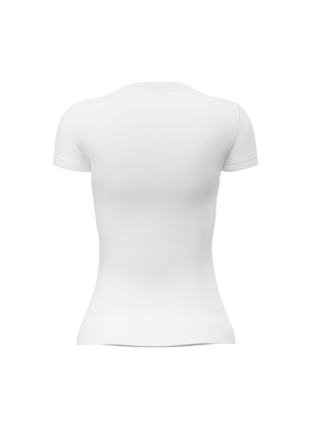 Guess CN Short Sleeve Guess Logo Tee - Pure White Guess Guess CN Short Sleeve Guess Logo Tee - Pure White