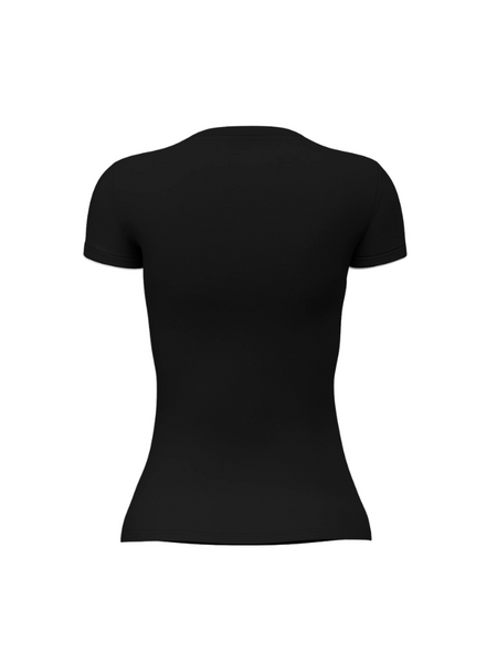 Guess CN SS Guess Logo Tee - Jet Black Guess Guess CN SS Guess Logo Tee - Jet Black