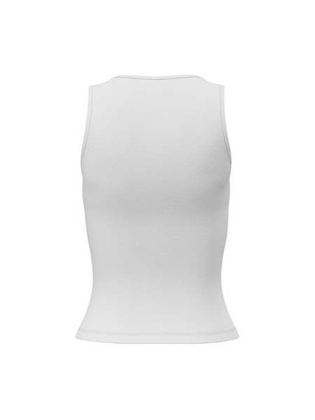 Guess SL Round NK Guenadali Top - Pure White Guess Guess SL Round NK Guenadali Top - Pure White