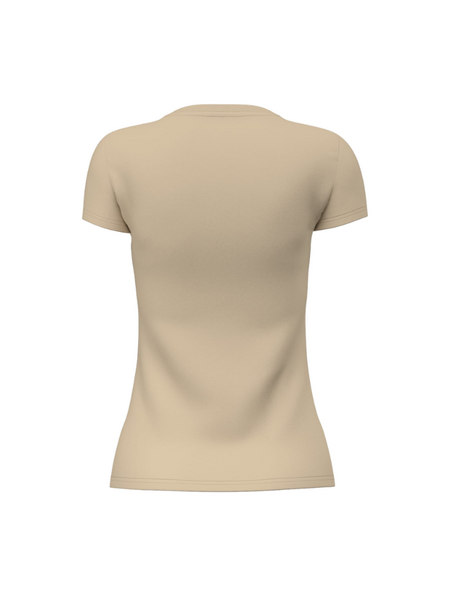 Guess Guess SS CN Snake Triangle T-Shirt - Safari Tan