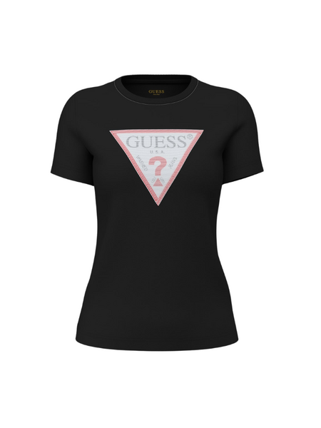 Guess Guess New Short Sleeve CN Original T-Shirt - Jet Black Guess New Short Sleeve CN Original T-Shirt - Jet Black