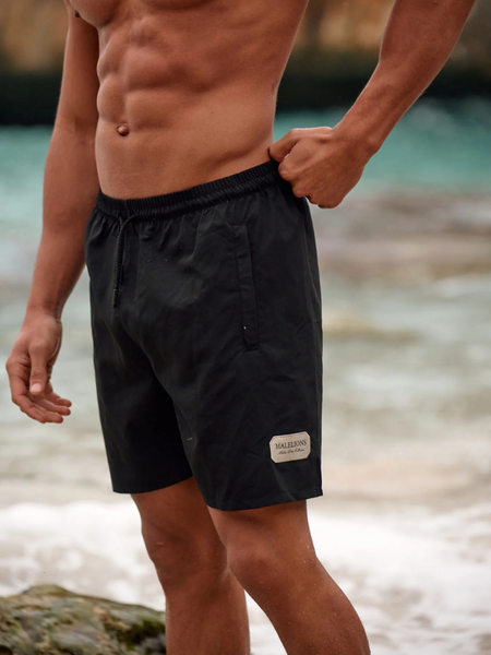 Malelions Collection Swim Shorts - Black Malelions Malelions Collection Swim Shorts - Black