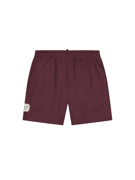 Malelions Collection Swim Shorts - Burgundy Malelions Malelions Collection Swim Shorts - Burgundy