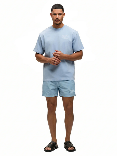 Malelions Marina Swim Shorts - Vista Blue Malelions Malelions Marina Swim Shorts - Vista Blue