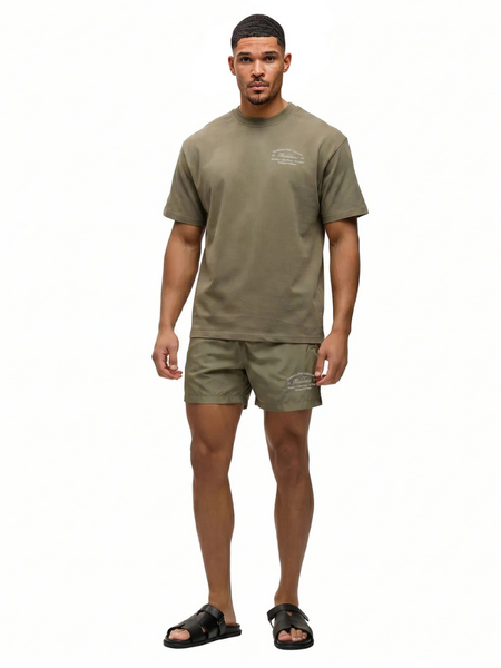 Malelions Malelions Marina Swim Shorts - Dark Sage Malelions Marina Swim Shorts - Dark Sage