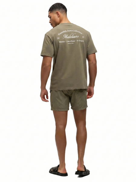 Malelions Marina Swim Shorts - Dark Sage Malelions Malelions Marina Swim Shorts - Dark Sage