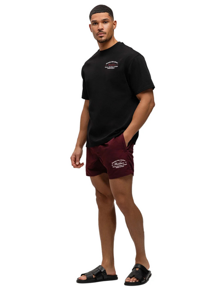 Malelions Marina Swim Shorts - Burgundy Malelions Malelions Marina Swim Shorts - Burgundy