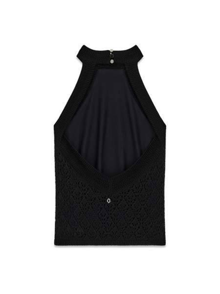 Guess SL MN Pointelle Stit - Jet Black Guess Guess SL MN Pointelle Stit - Jet Black