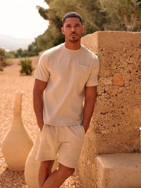 Malelions Malelions Department Shorts - Light Beige
