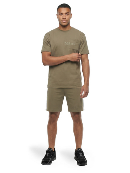 Malelions Department Shorts - Dark Sage