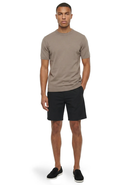 Malelions Knitted T-Shirt - Sage Brown Malelions Malelions Knitted T-Shirt - Sage Brown