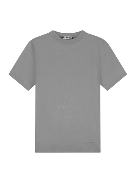 Malelions Knitted T-Shirt - Antra Grey Malelions Malelions Knitted T-Shirt - Antra Grey