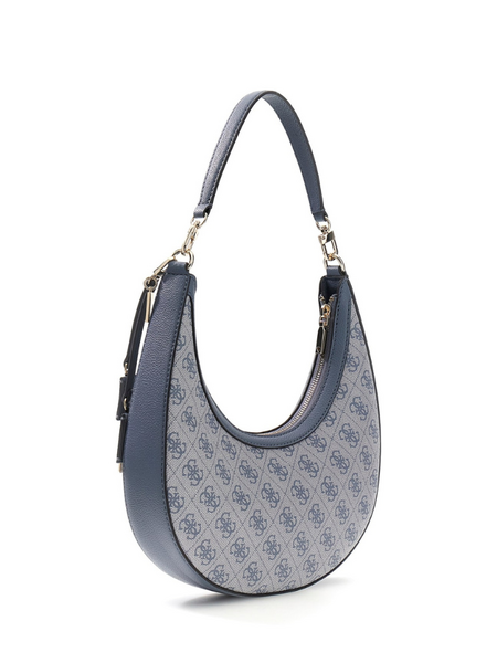 Guess Coleen Logo Small Bag - Slate Logo Guess Guess Coleen Logo Small Bag - Slate Logo