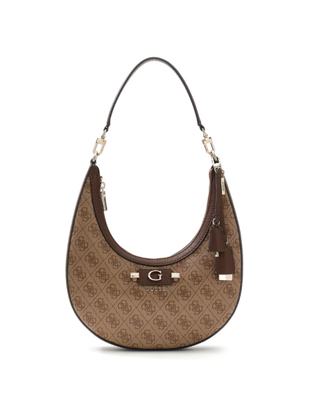 Guess Guess Coleen Logo Small Bag - Latte Logo Guess Coleen Logo Small Bag - Latte Logo