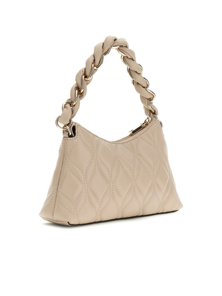 Guess Maxine 2 Comp Satche - Light Taupe Guess Guess Maxine 2 Comp Satche - Light Taupe