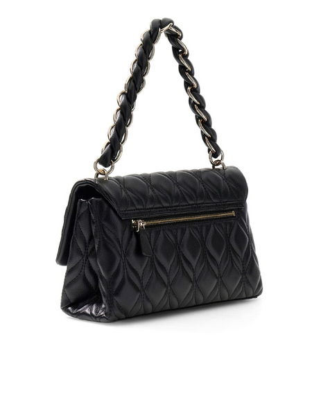 Guess Maxine 2 Comp Satche Bag - Black Guess Guess Maxine 2 Comp Satche Bag - Black