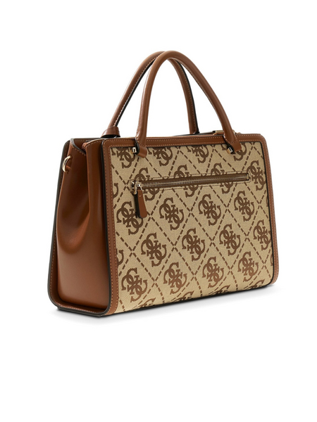 Guess Audrey Logo Bag - Latte Logo Guess Guess Audrey Logo Bag - Latte Logo