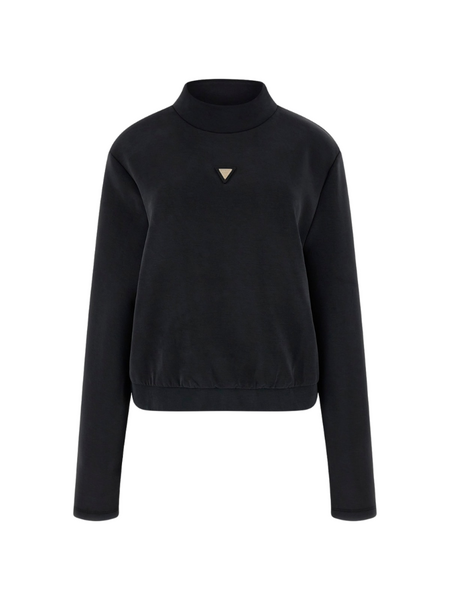 Guess Guess Olympe High Neck Sweater - Jet Black Guess Olympe High Neck Sweater - Jet Black