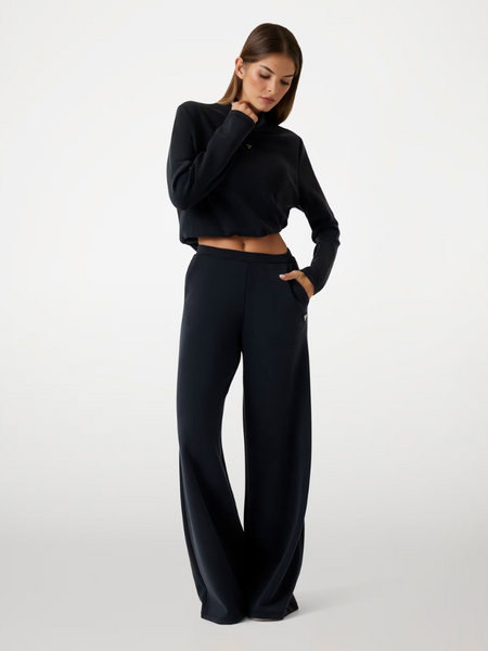 Guess Olympe High Neck Sweater - Jet Black Guess Guess Olympe High Neck Sweater - Jet Black