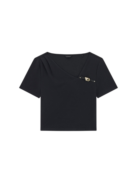 Guess Guess SS Karole Asymetric Top - Jet Black Guess SS Karole Asymetric Top - Jet Black