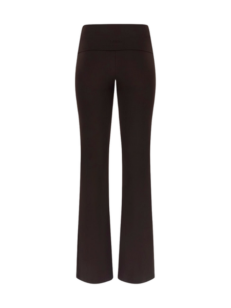 Guess Lotus Mini Flared Legging - Coffee Roast Guess Guess Lotus Mini Flared Legging - Coffee Roast