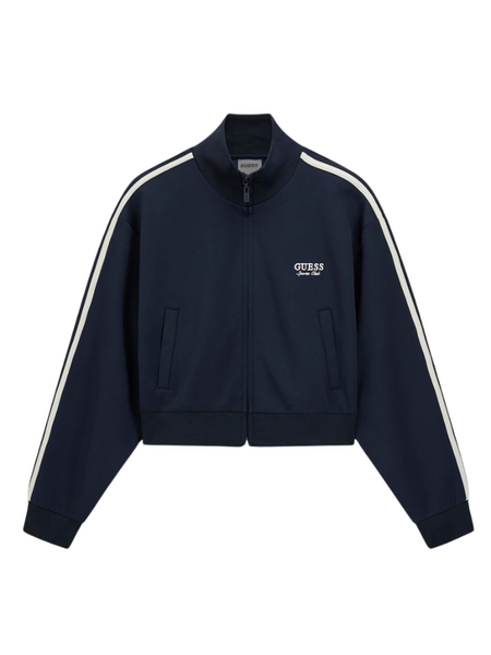 Guess Guess Hoshi Full Zip Sweater - Daring Ocean Guess Hoshi Full Zip Sweater - Daring Ocean