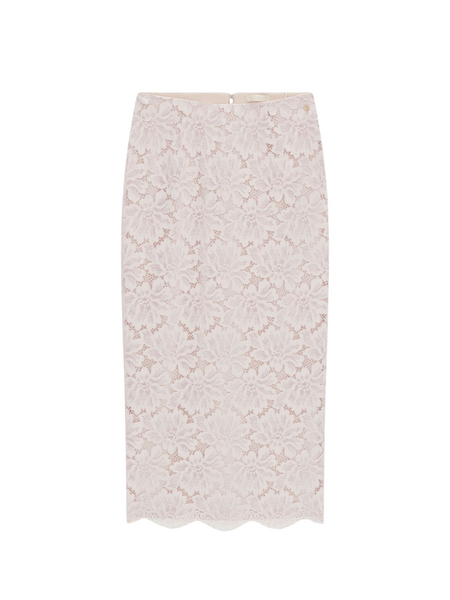 Guess Guess Katrina Midi Lace Skirt - Quite Violet Guess Katrina Midi Lace Skirt - Quite Violet