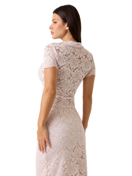 Guess SS Katarina Lace Shirt - Quite Violet Guess Guess SS Katarina Lace Shirt - Quite Violet