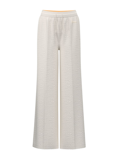 Guess Guess Jole Wide Leg Pants - White Tweed Guess Jole Wide Leg Pants - White Tweed
