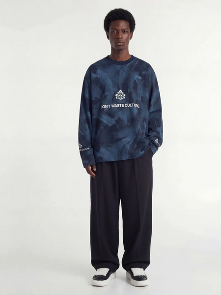 Don't Waste Culture Don't Waste Culture Zada Longsleeve - Blue