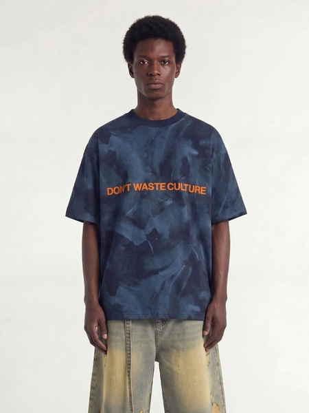 Don't Waste Culture Don't Waste Culture Tyrese T-Shirt - Blue Don't Waste Culture Tyrese T-Shirt - Blue