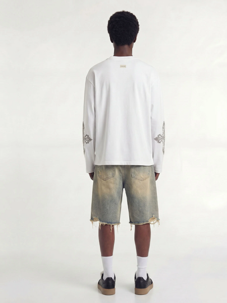 Don't Waste Culture Ator Longsleeve - Off White Don't Waste Culture Don't Waste Culture Ator Longsleeve - Off White