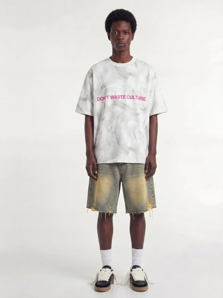 Don't Waste Culture Tyrese T-Shirt - Off White Don't Waste Culture Don't Waste Culture Tyrese T-Shirt - Off White