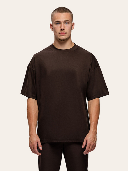 TriaD'oro Travel T-Shirt - Brown TriaD'oro TriaD'oro Travel T-Shirt - Brown