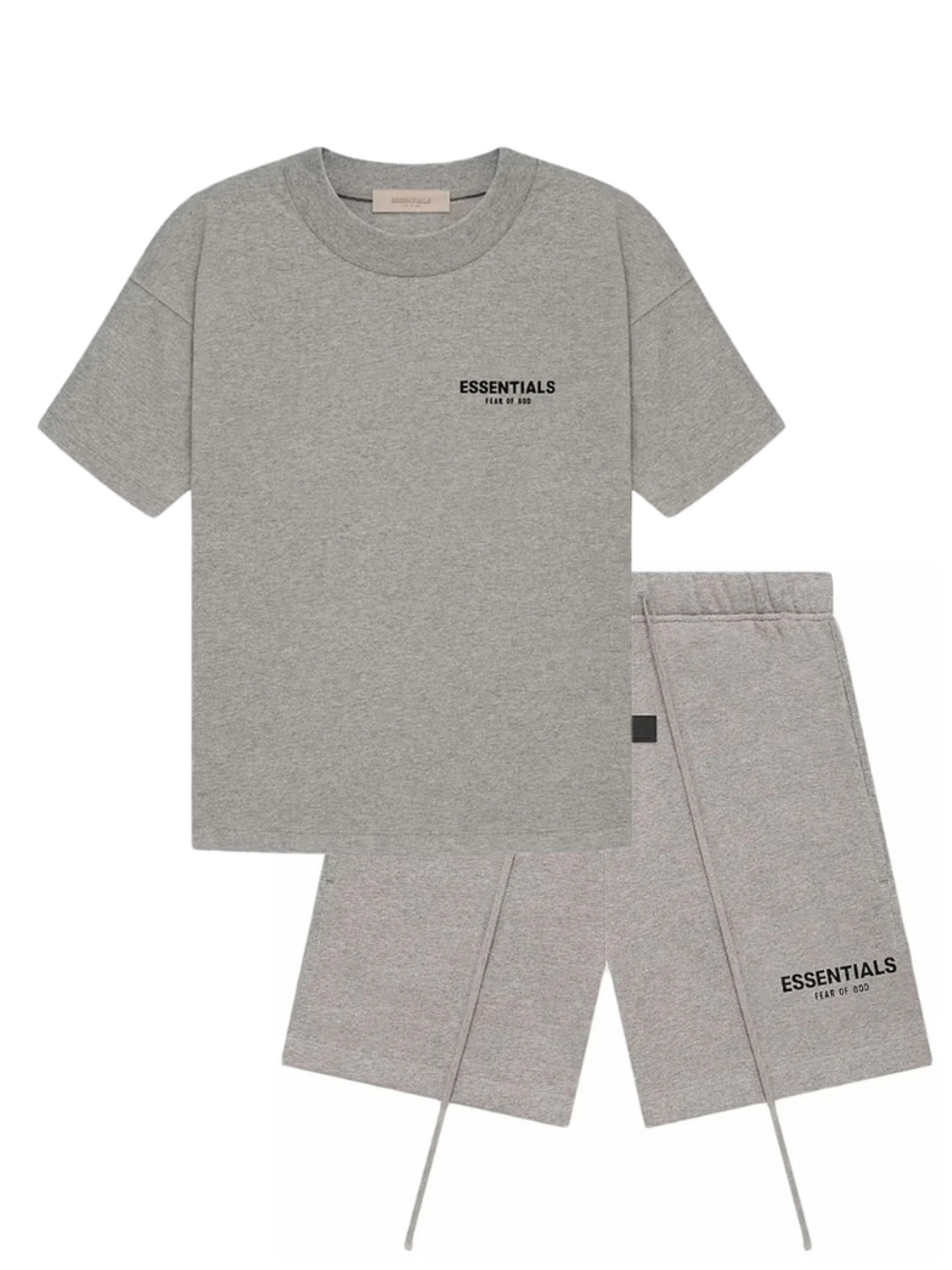 Fear of God Fear of God Kids Essentials Combi-Set - Dark Oatmeal