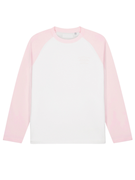 Croyez Fraternité Raglan Longsleeve - White Croyez Croyez Fraternité Raglan Longsleeve - White