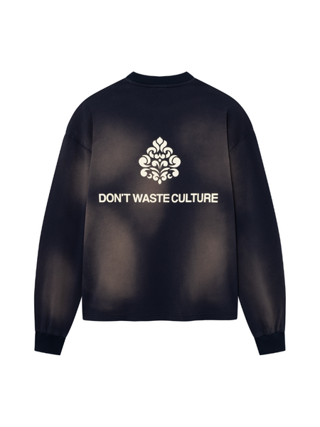Don't Waste Culture Fade - Navy Blue Don't Waste Culture Don't Waste Culture Fade - Navy Blue
