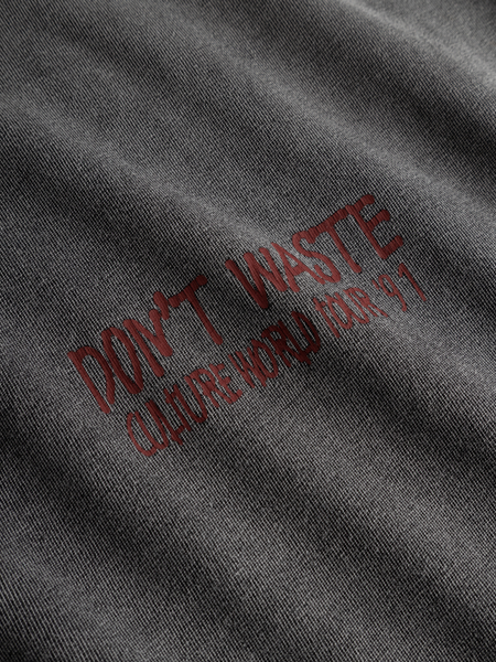Don't Waste Culture Jovi T-Shirt - Washed Black Don't Waste Culture Don't Waste Culture Jovi T-Shirt - Washed Black