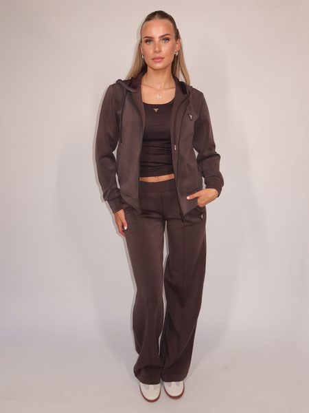 Guess Olympe Long Pants - Coffee Roast