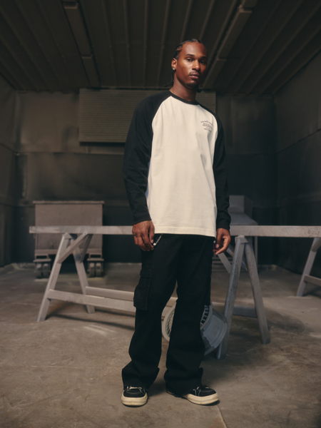 Croyez Fraternité Raglan Longsleeve - Light Beige Croyez Croyez Fraternité Raglan Longsleeve - Light Beige